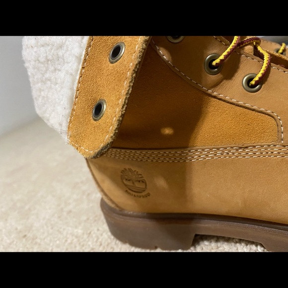 Timberland fleece fold down boots - Picture 7 of 10